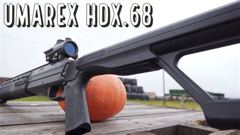 68-caliber T4E HDX 68 mag-fed paintball shotgun is not your traditional pump-action paintball gun. . Umarex hdx 68 40 joules